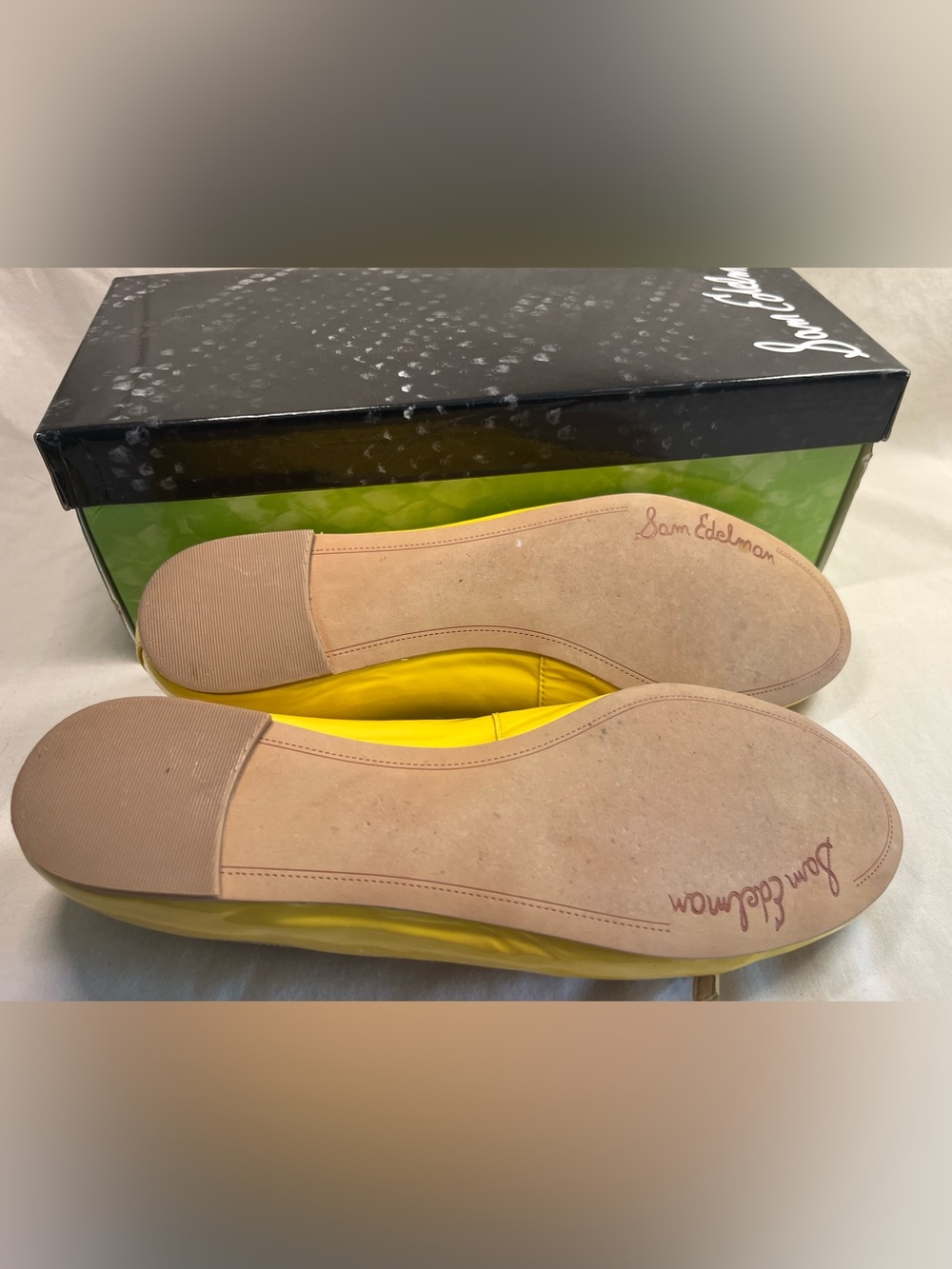 Sam Edelman :: Yellow Ballet Flats - Picture 8 of 8